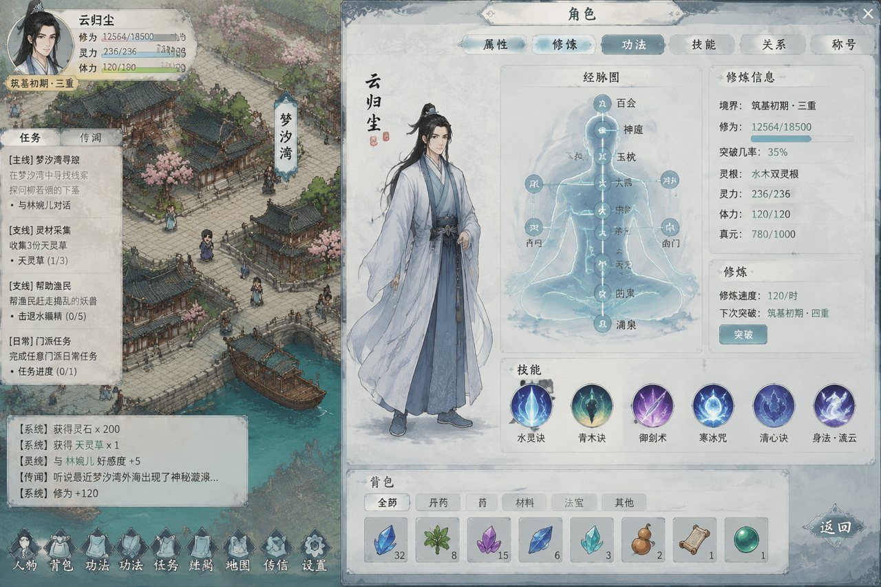 谪仙索欢录 剧情互动 预览图 2